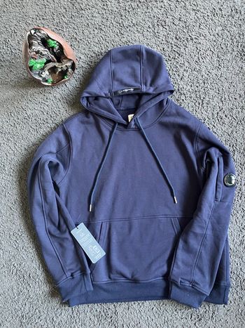 C.P. Company pull sweat Hoodie Bleu Marine