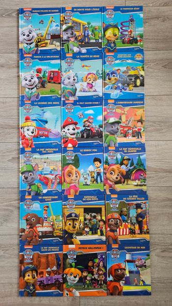 Lot 18 livres La Pat'patrouille