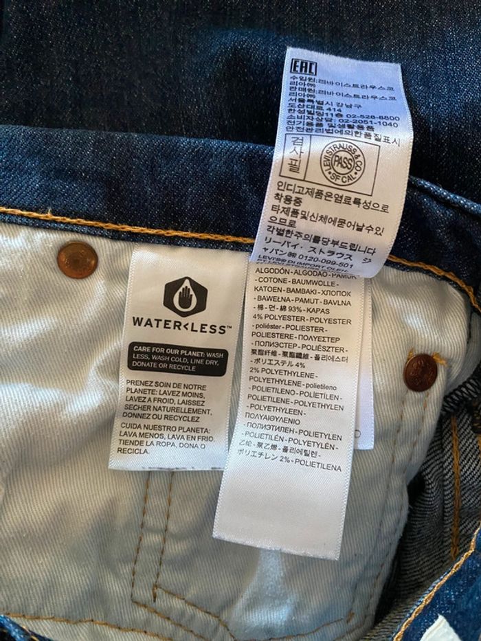 Jeans Levi’s 502 W30 L32 taille 40 bleu foncé - photo numéro 16