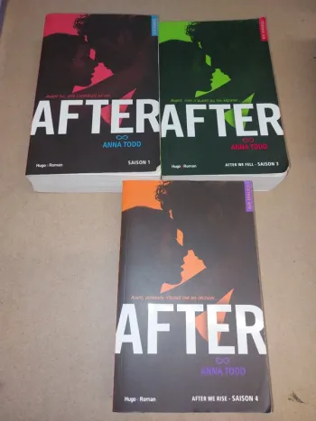 Lot de 3 livres after saison 1,3 et 4