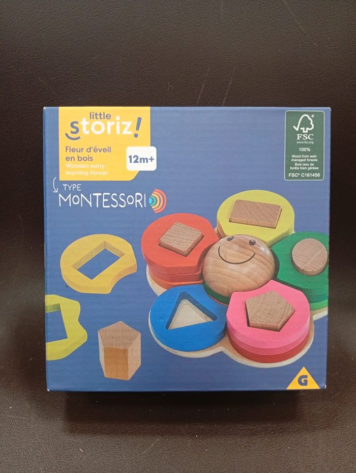 Jeu construction fleur