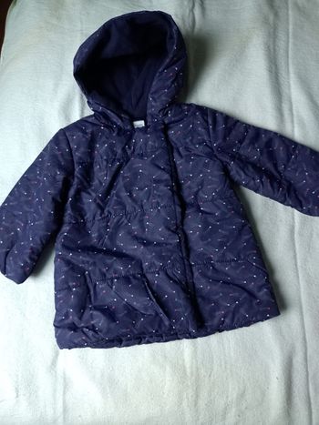 Manteau bleu 18 mois