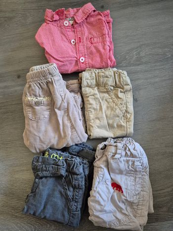 Pantalons et chemise