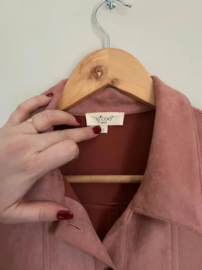 Veste surchemise vieux rose Ycoo - photo numéro 3