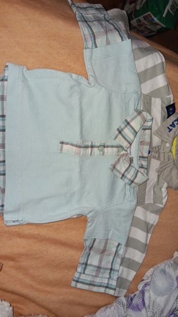 Lot 2 polos 3 mois