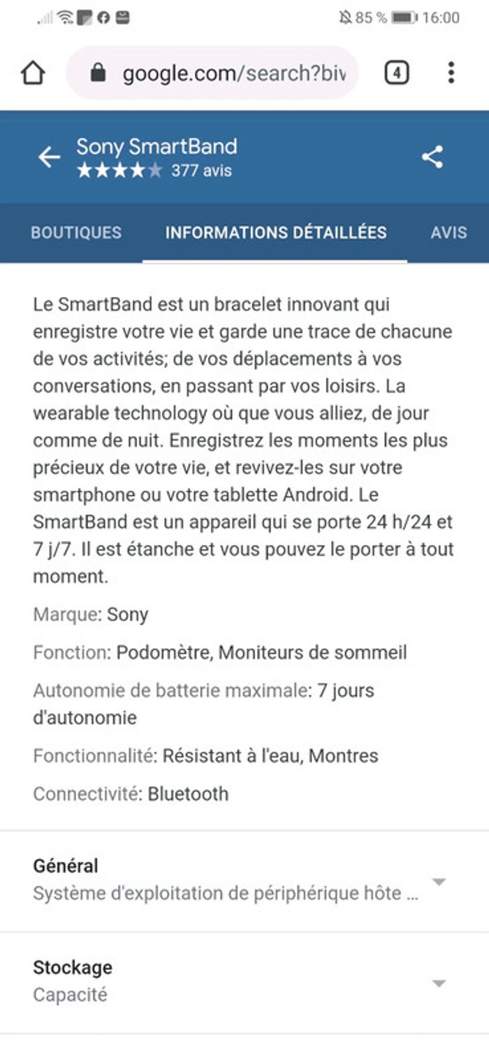 Montre connectée - photo numéro 8