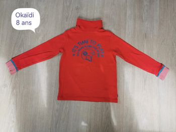 Sous pull Okaidi 8 ans