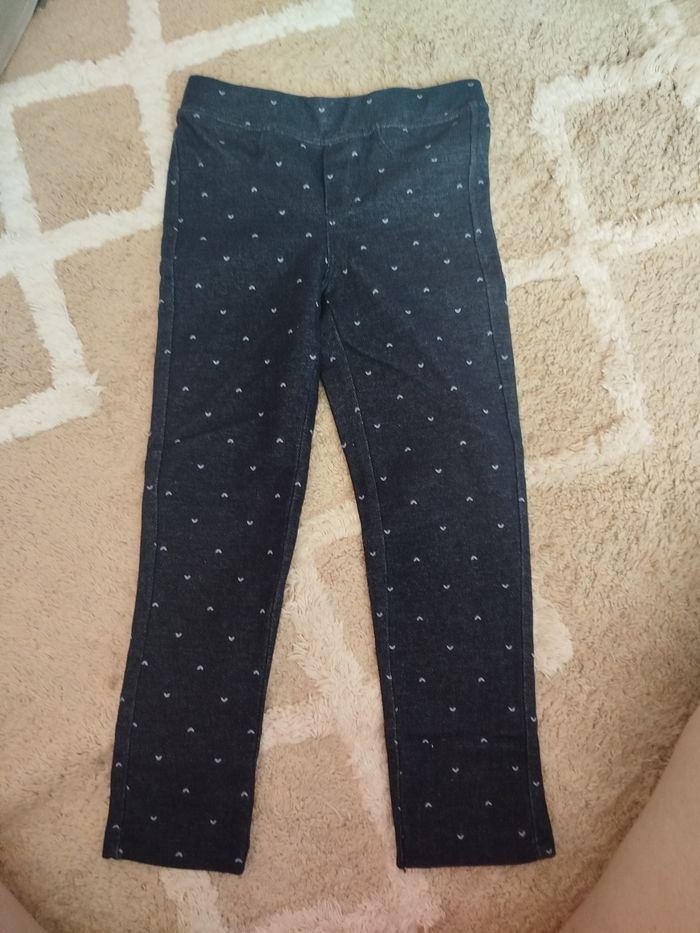 Jegging Bb fille bleu marine Kiabi 4 ans - photo numéro 2