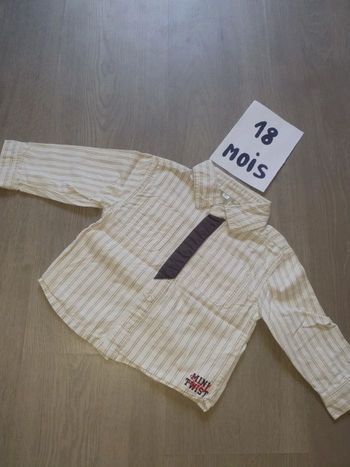 Chemise 18mois