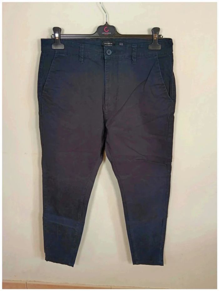C23 pantalon marine Pull&Bear 42