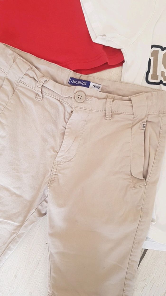 Lot de 3 articles ete garçon 10ans ikks okaidi laredoute - photo numéro 2