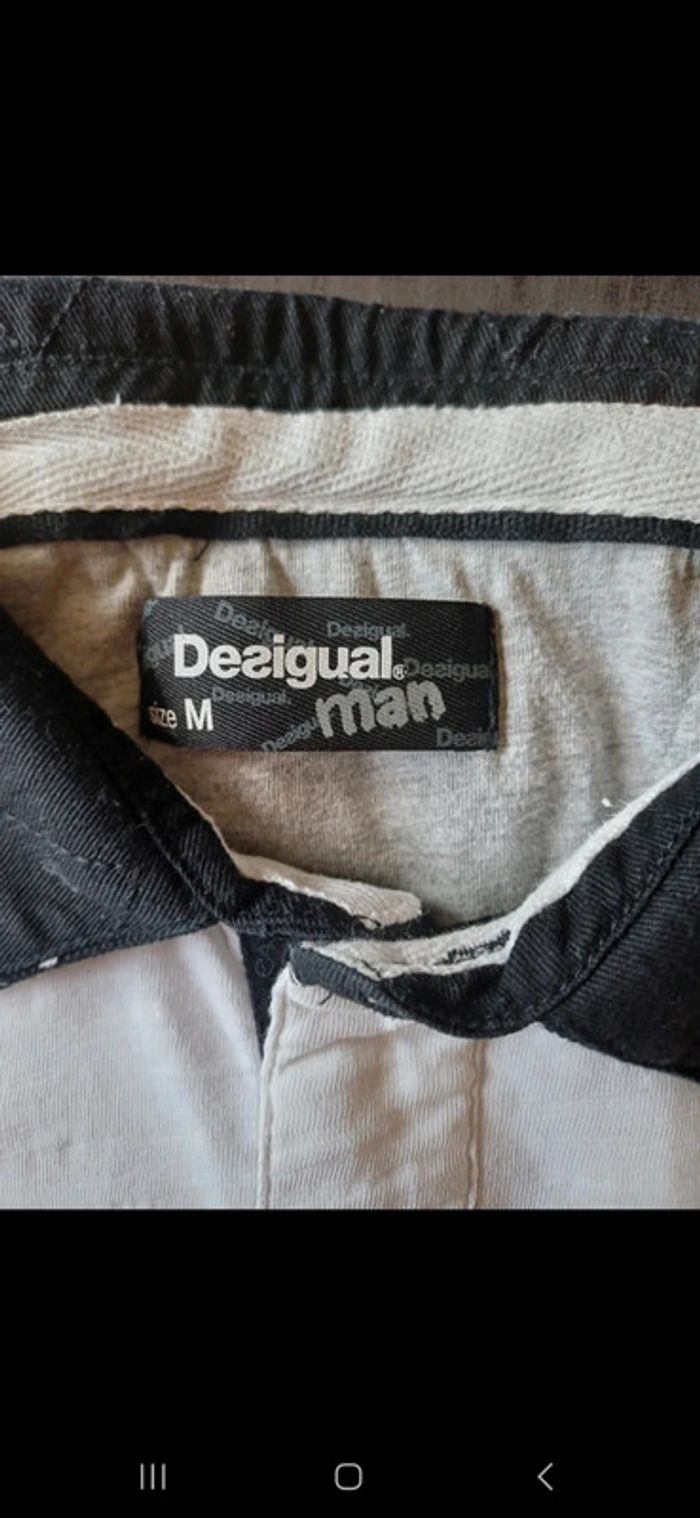 T-shirt desigual noir et blanc - photo numéro 5