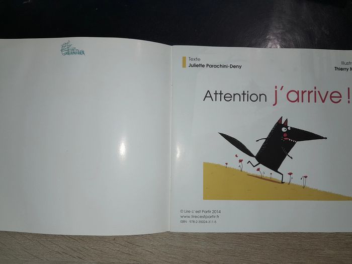 album lire c'est partir - Attention, j'arrive ! - photo numéro 2