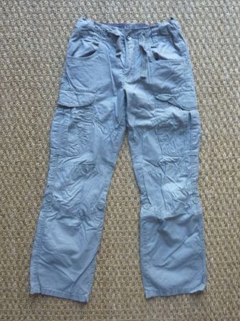 Pantalon taupe régular Okaidi 8 ans