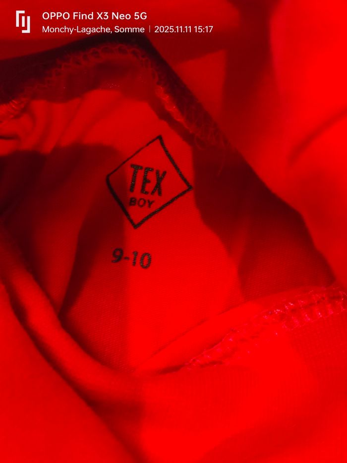 Tee-shirt col roulé 9-10ans Tex boy Réduction jusqu'à -70% - photo numéro 2