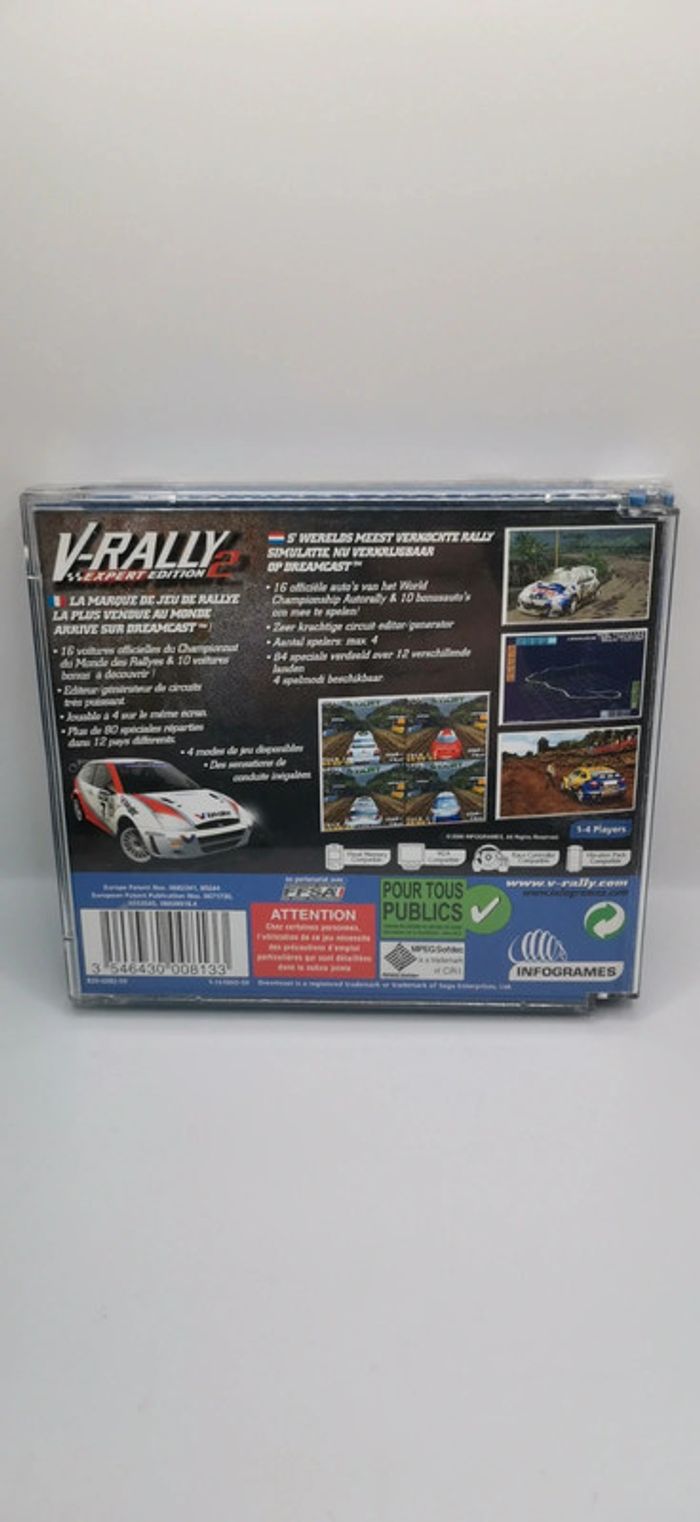 Jeux dreamcast v-rally2 expert edition - photo numéro 2