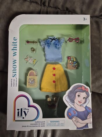 Disney 4ever vêtements de poupée Ily blanche neige neuf