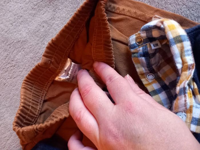 Ensemble Pantalon et T-Shirt Taille 6 mois - photo numéro 2