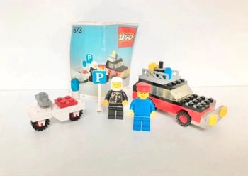 Lego (Réf. 673) Rally Repair Crew - Vintage
