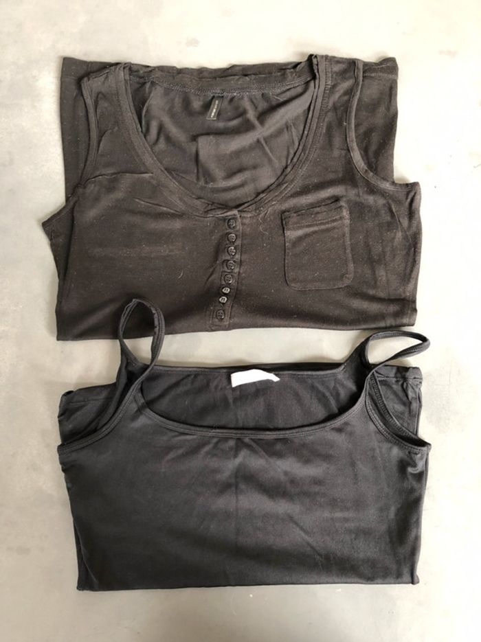 Débardeurs Naf Naf + Promod taille S