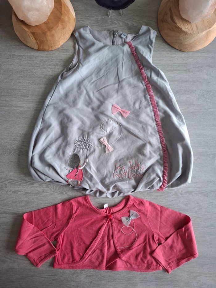 Robe et gilet assorti 23 mois - photo numéro 2