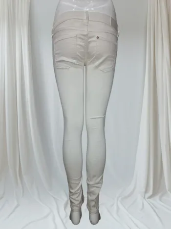 Jeans Super skinny blanc, H&M, taille basse