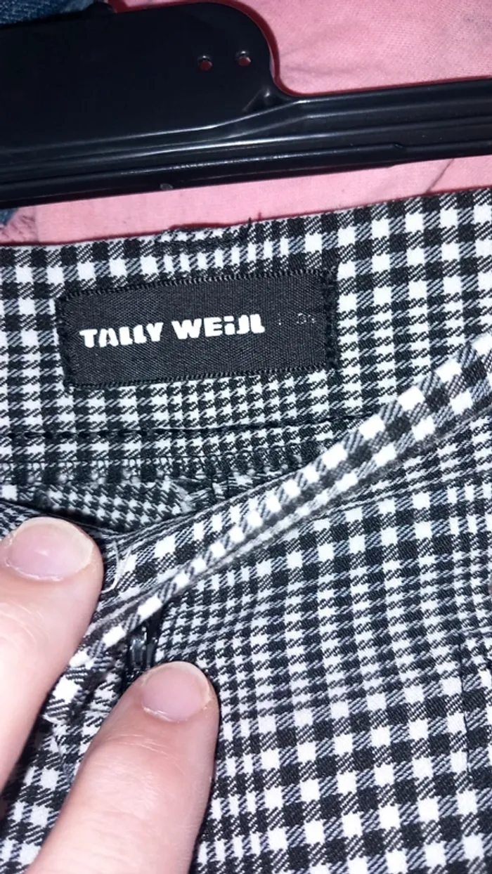 Pantalon à carreaux telly weijl 10ans - photo numéro 4