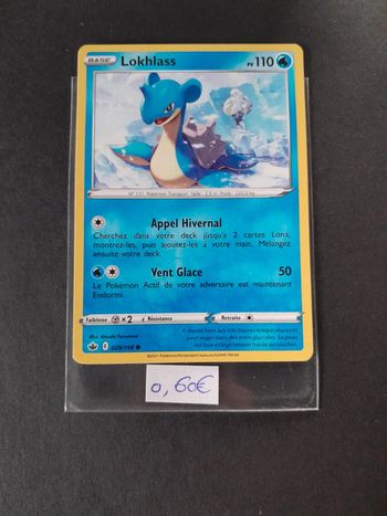 Carte Pokémon Lokhlass 29/198