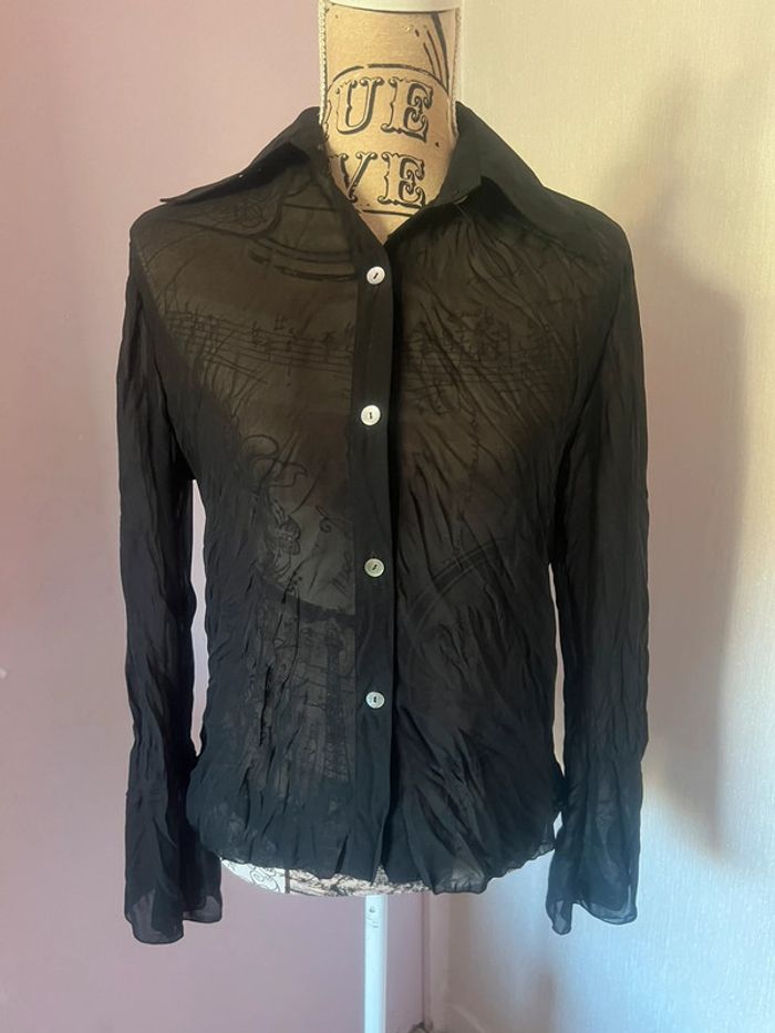 Chemise femme noir Katia&Emilia taille L