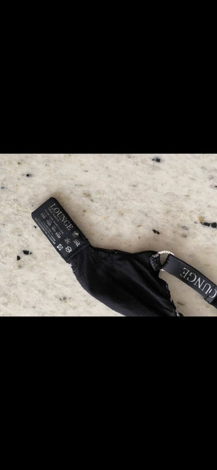 Soutien gorge noir sans armature Lounge 85D - photo numéro 6