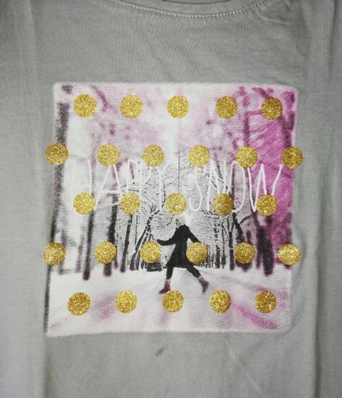 T-shirt manches longues gris Kiabi - photo numéro 2