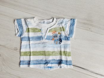 Vêtement bébé garçon tee-shirt manches courtes Les bébés sont comme ça 1 mois