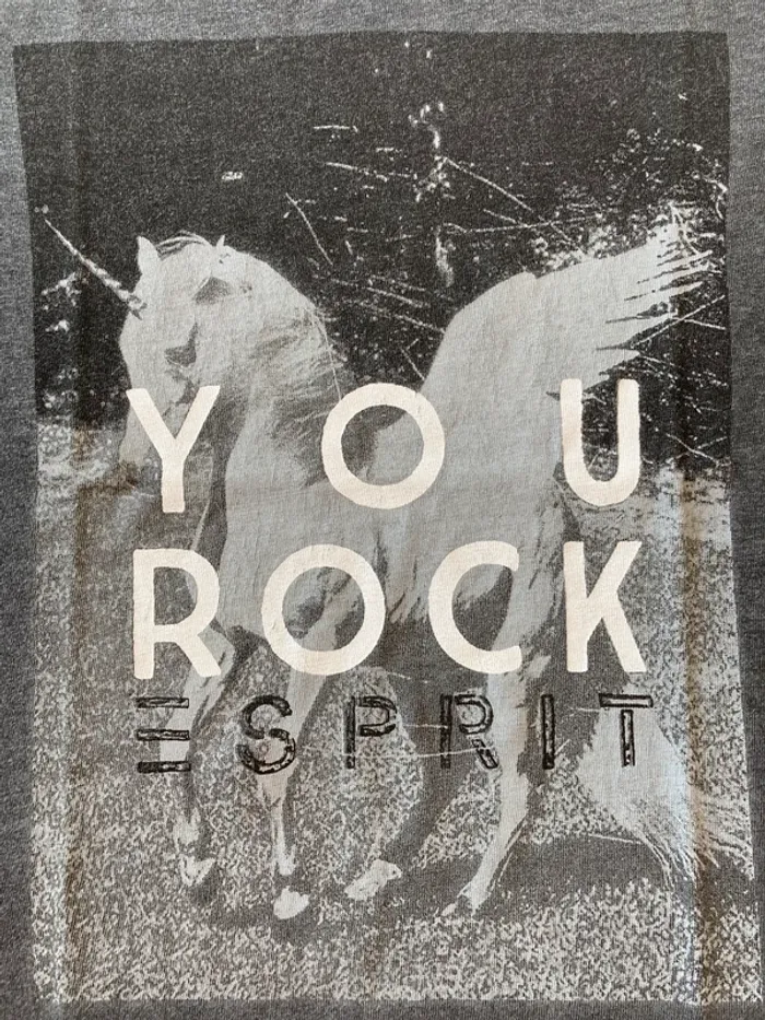 T-shirt licorne Rock - photo numéro 2