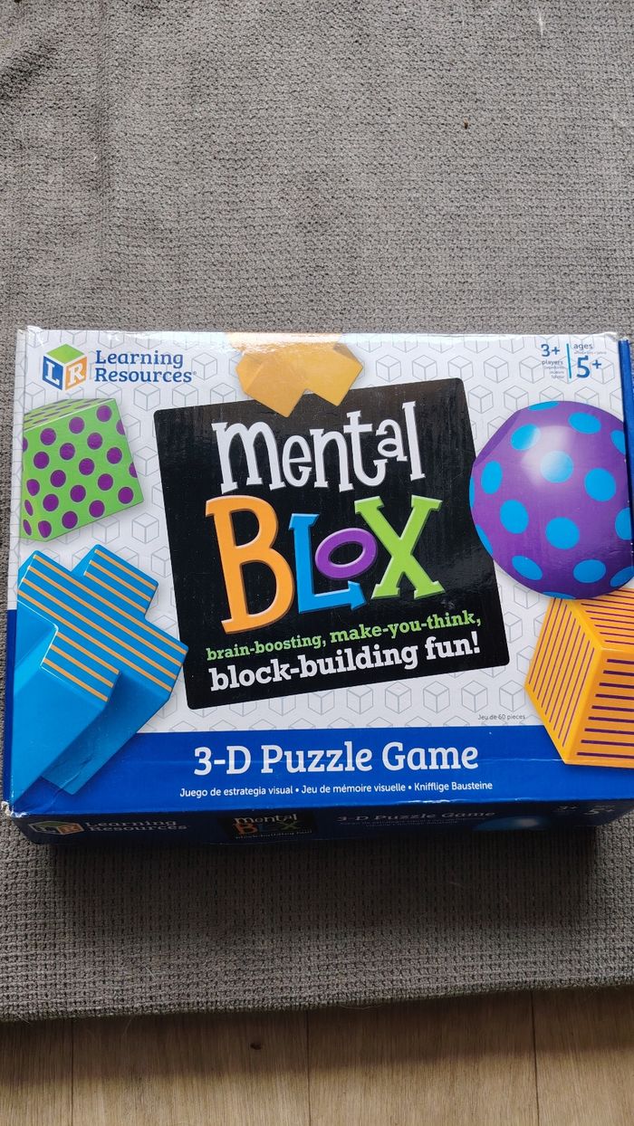 Jeu de mémoire visuelle mental box
