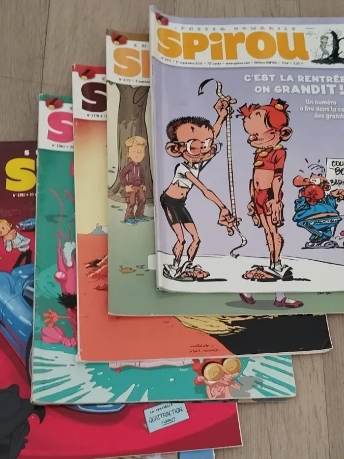 Lot de 12 magazines SPIROU année 2010 L005 - photo numéro 10