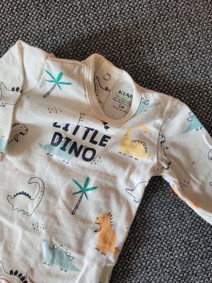 Pyjama garçon 1 pièce en coton 1 mois - photo numéro 4