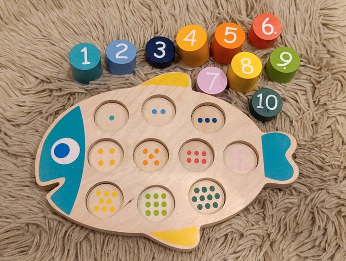 Jeux en bois poissons - photo numéro 2