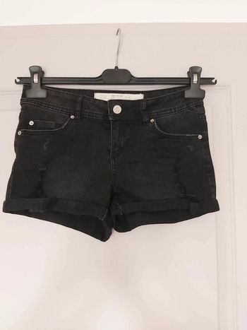 Short en jeans