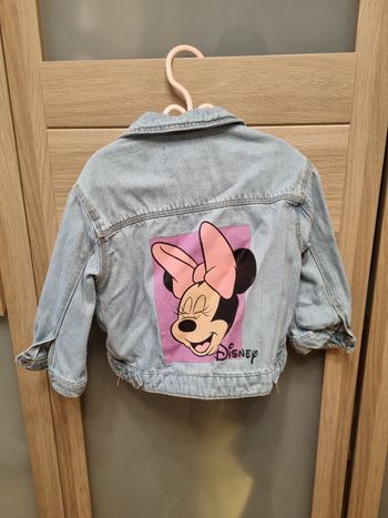 Veste en jeans minnie