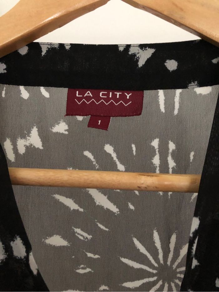 Chemisier sans manches col lavallière - la City 1 - photo numéro 3