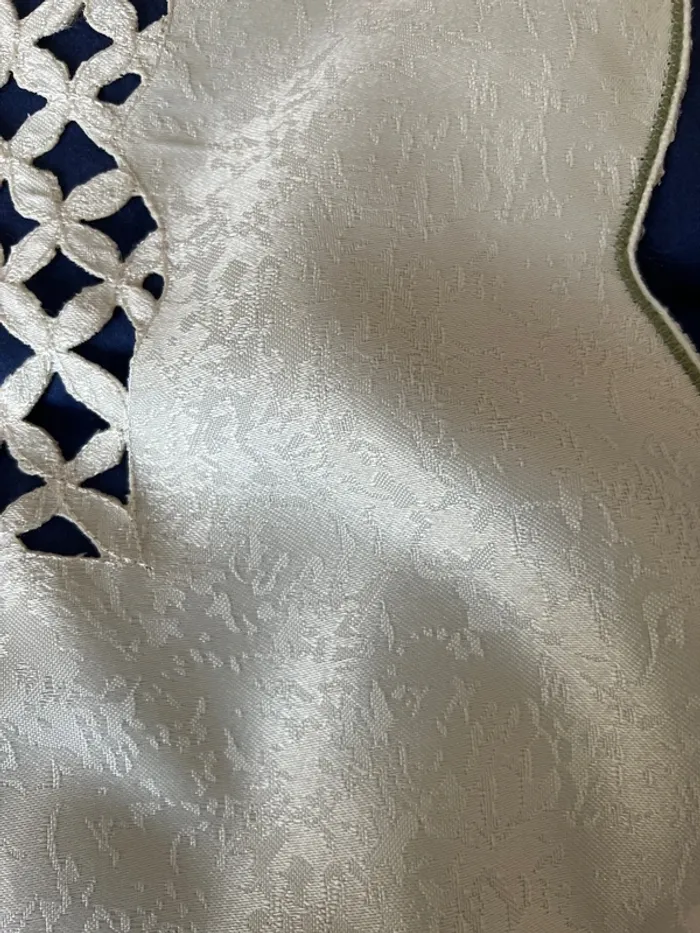Nappe motifs ajouré et fleuris - photo numéro 7