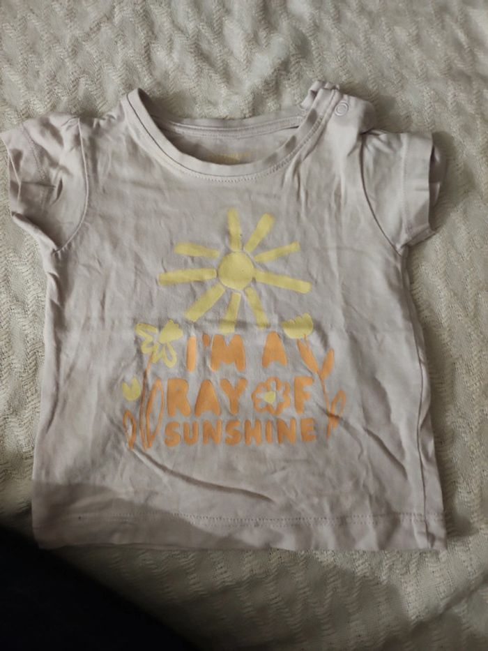 Lot 2 t-shirts bébé - photo numéro 4