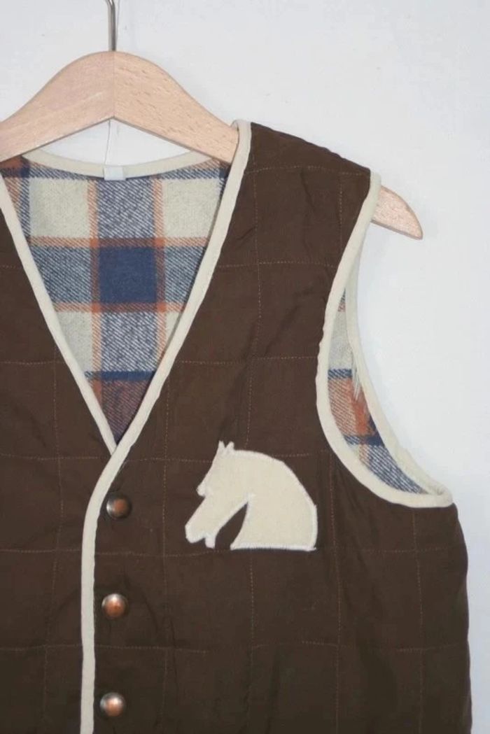 Gilet pour l'équitation chocolat Robin Masters - photo numéro 2