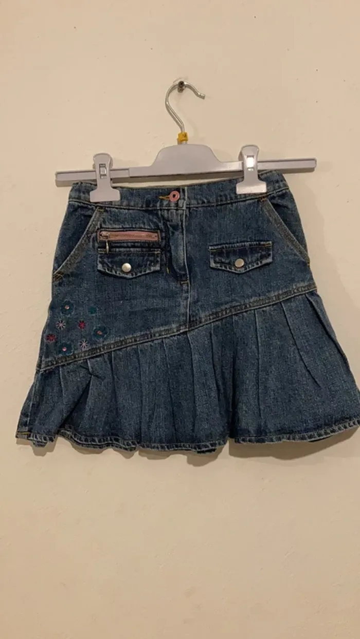 Jupe d’été en jeans fille
