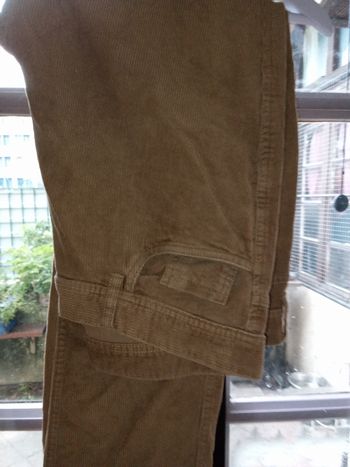 Pantalon velours homme