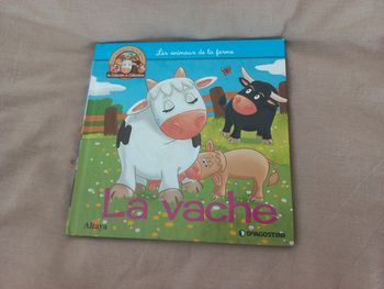 Livre Altaya les animaux de la ferme la vache