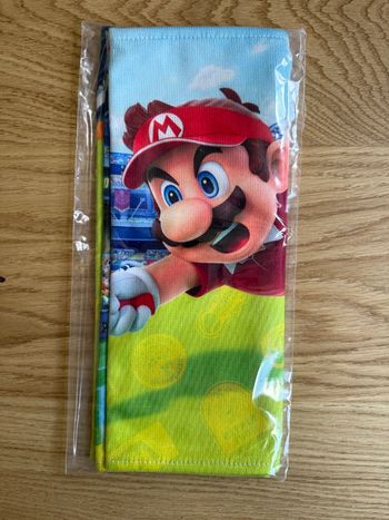 Serviette de sport Mario Tennis Fever Nintendo Switch 2.
