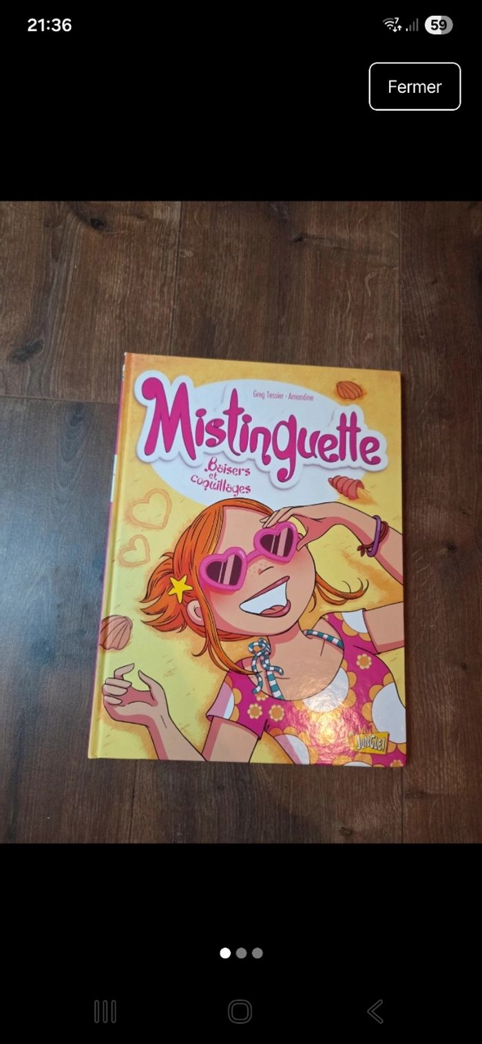 Mistinguette baisers et coquillage