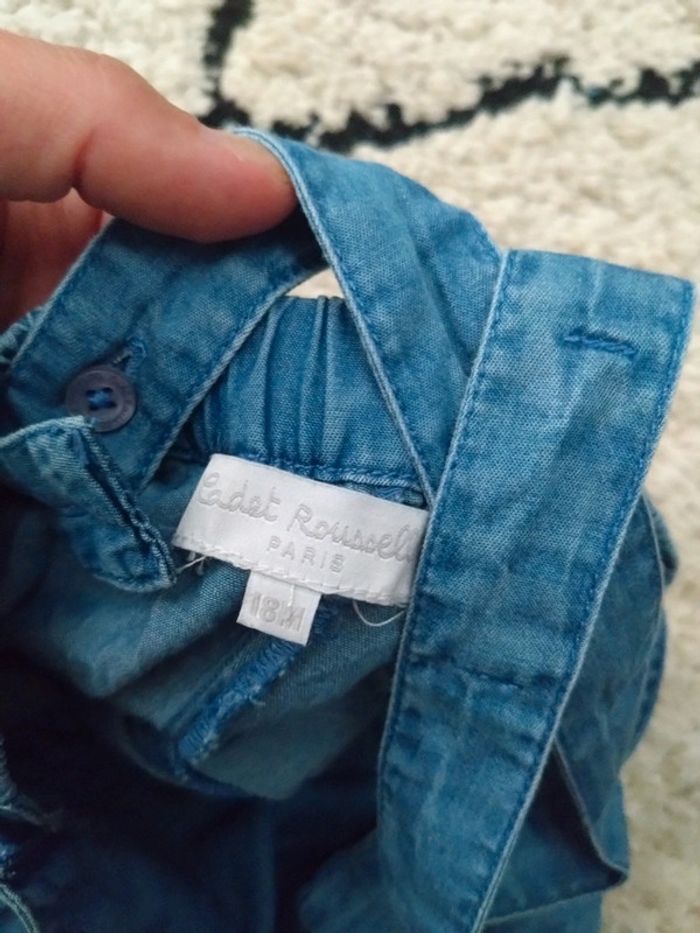 Salopette été bébé fille 18 mois cadet Rousselle - photo numéro 3