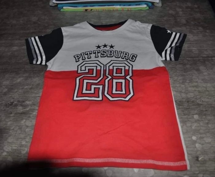 T shirt mc 4/5 ans garçon